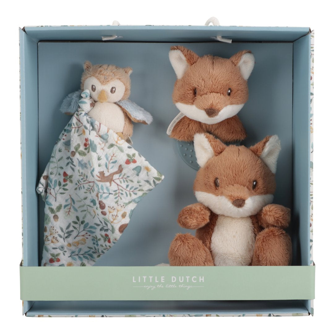 Geschenkset mit Kuscheltieren Forest Friends