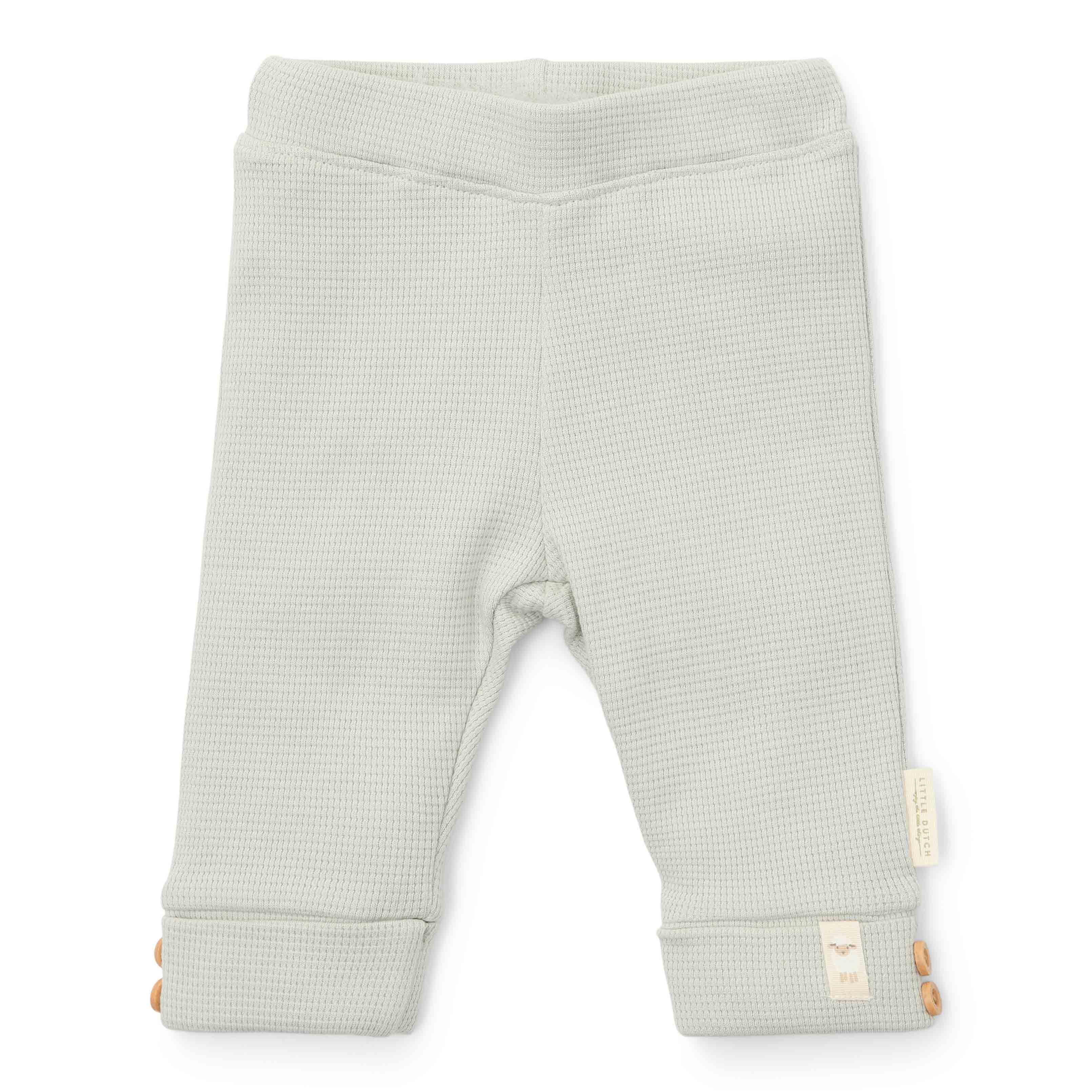 Broek Wafel Zacht Groen - Little Farm | Little Dutch