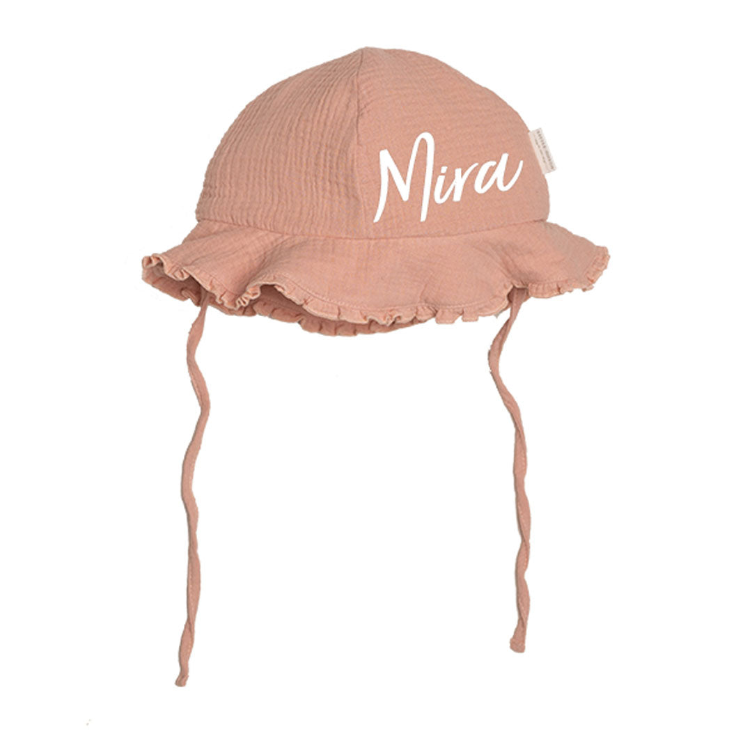 Hoedje Bloem Roze maat 2 | Little Dutch