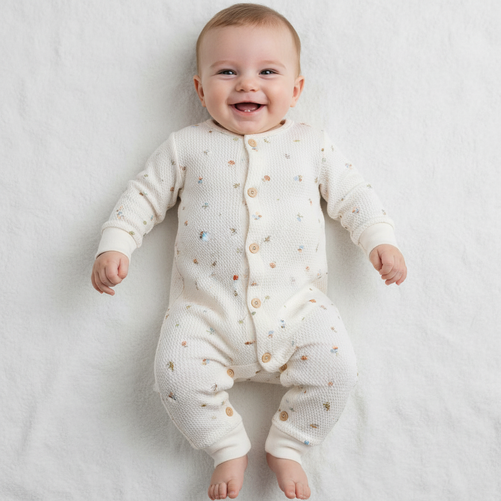 One-piece pajamas Forest Treasures - Nightwear | Little Dutch
