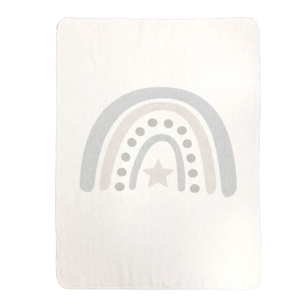 Kinderdecke Regenbogen 100x140 cm | Ibena by Schmatzepuffer®