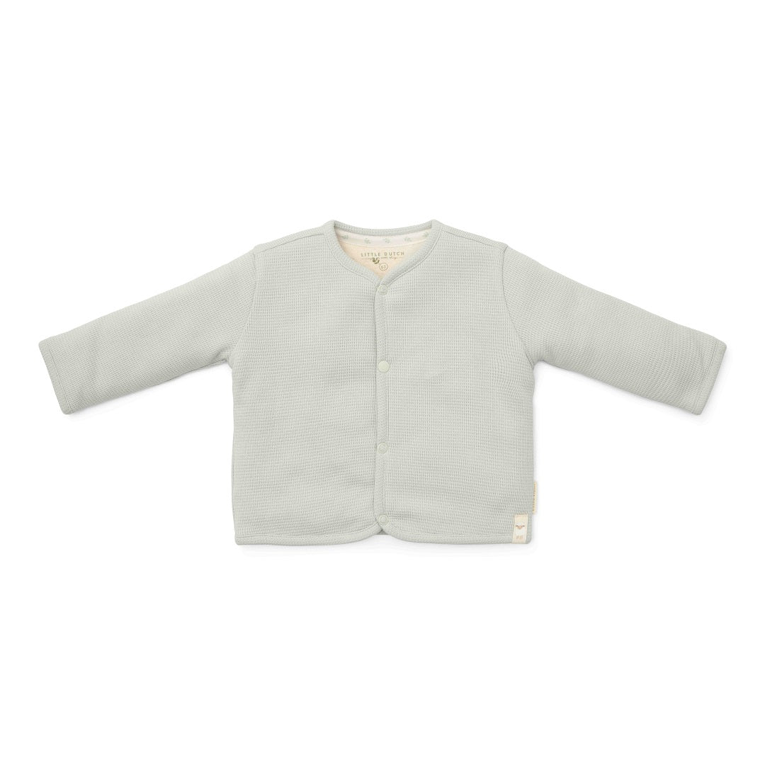Jacke Waffle Soft Green - Little Farm | Little Dutch