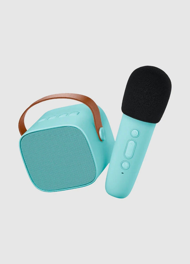 Karaoke Set - Bluetooth Speaker & Mikrofon Blue | Lalarma