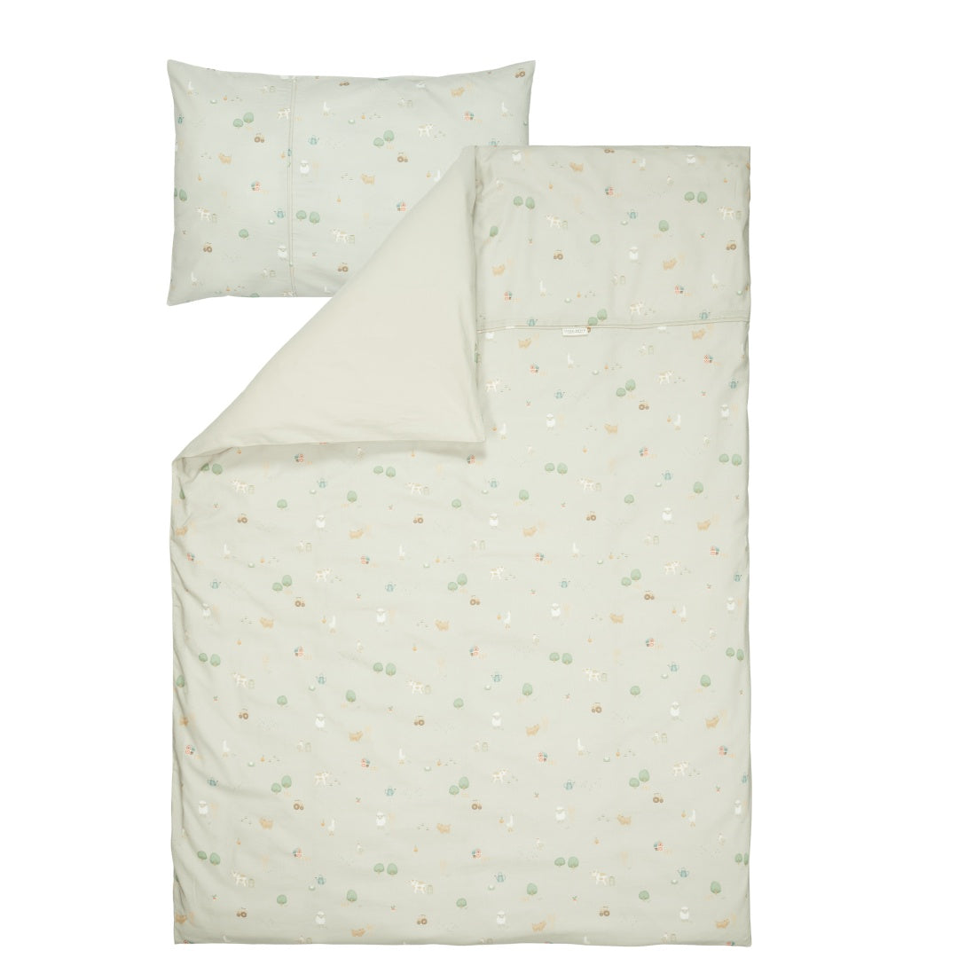 Kinderdekbedovertrek 100 x 140 cm - Little Farm | Little Dutch