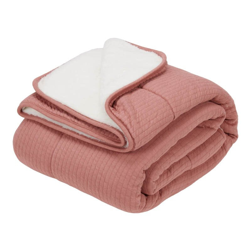 Kinderdekbedovertrek pure pink blush | Little Dutch