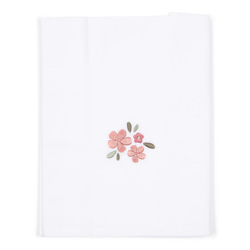 Kinderbettlaken bestickt Fairy Flowers | Little Dutch