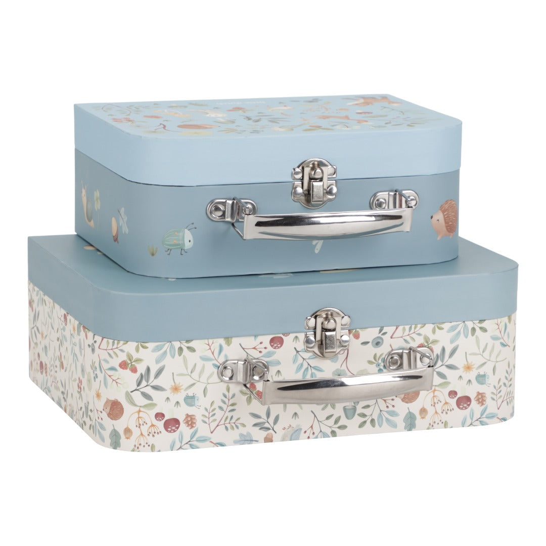 Kofferset Forest Friends Blau | Little Dutch