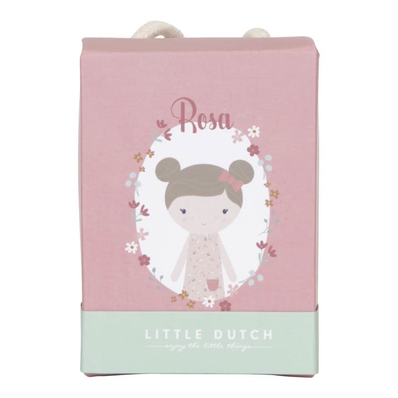 Pink cuddly doll 10 cm | Little Dutch