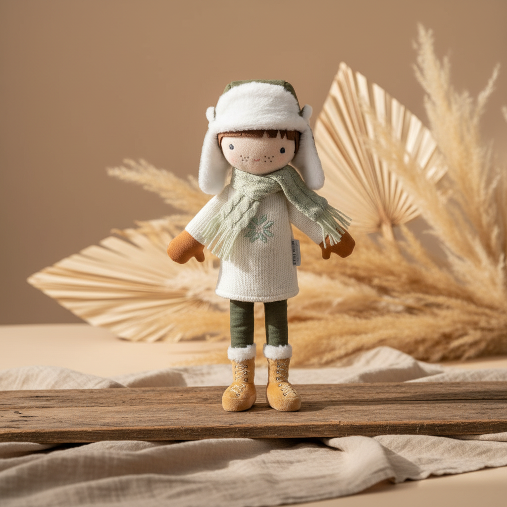 Kuschelpuppe Sam 35 cm | Little Dutch