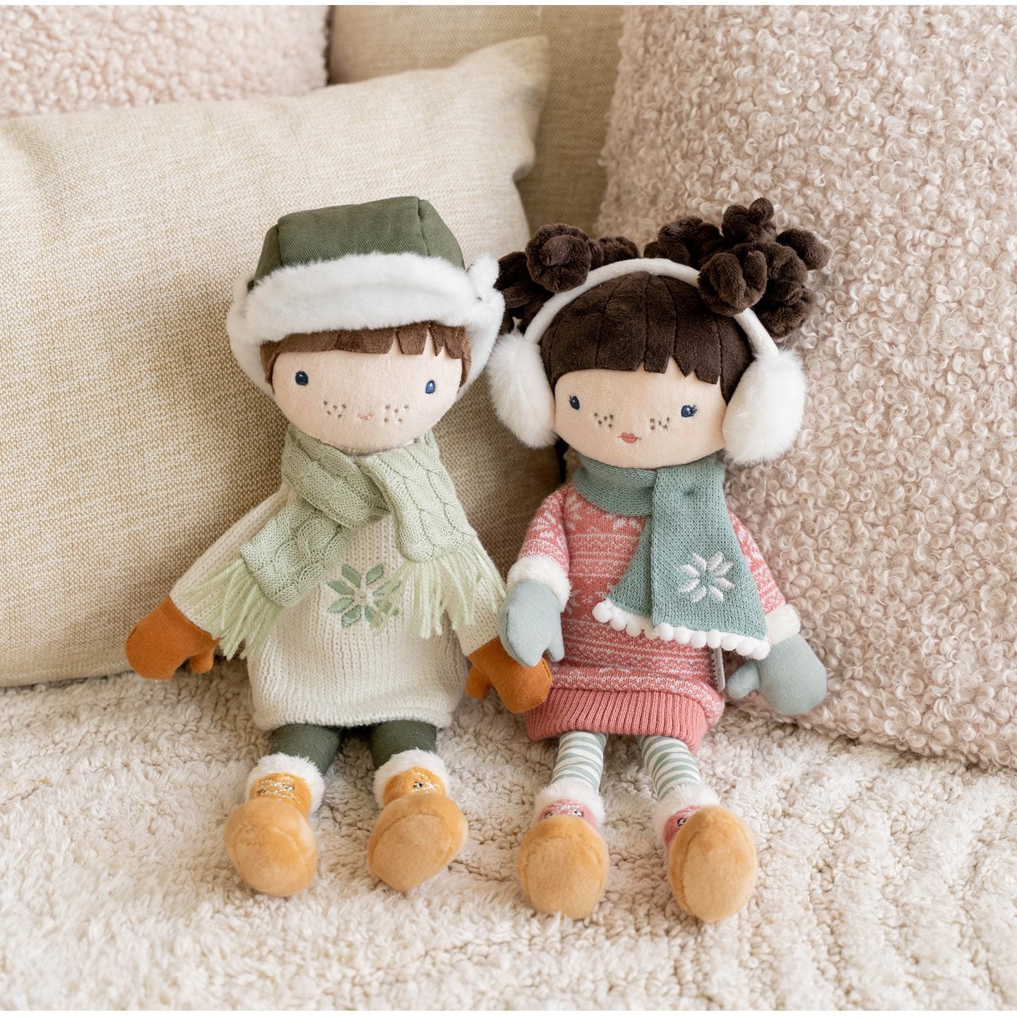 Kuschelpuppe Sam 35 cm | Little Dutch