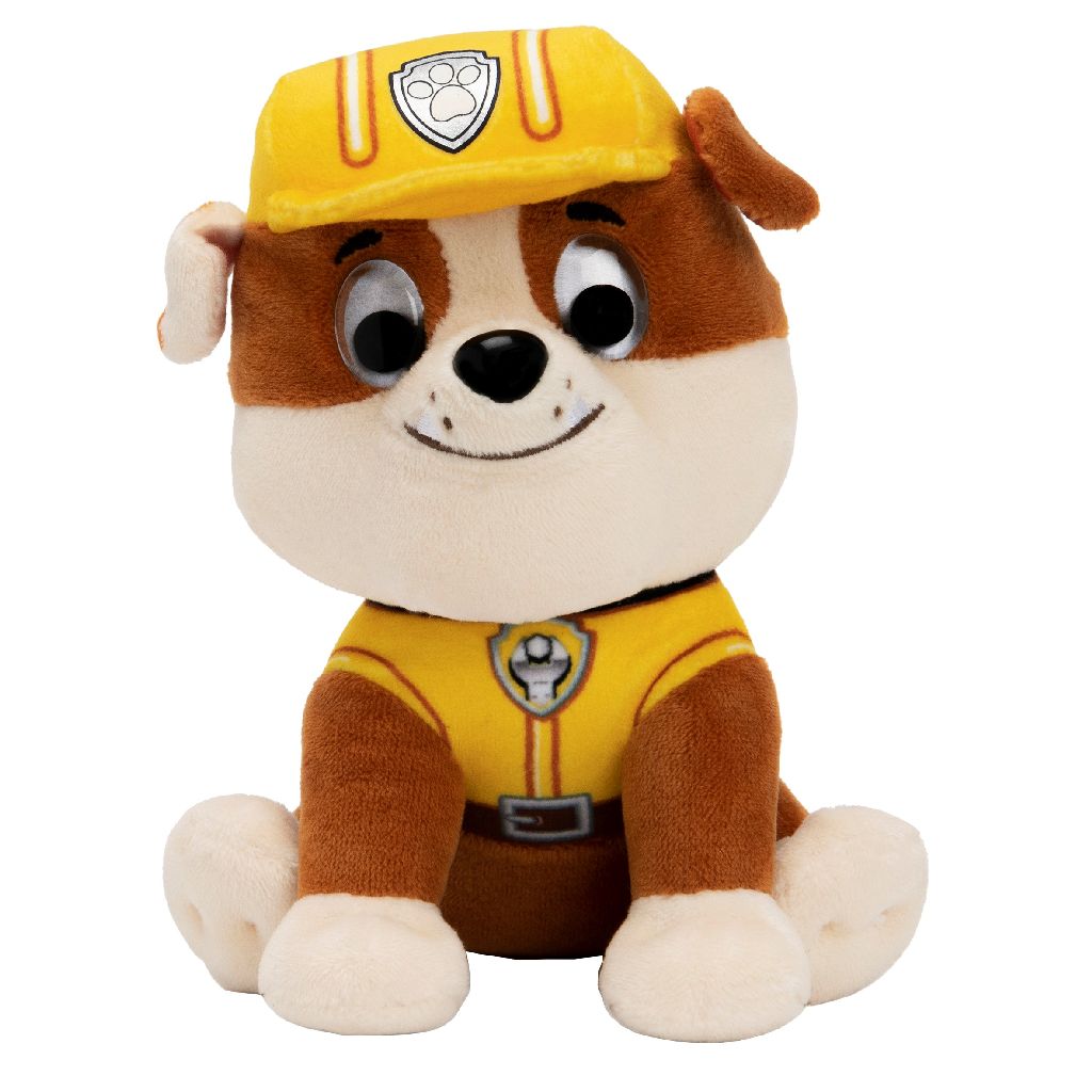 Paw Patrol Rubble 15cm knuffel | Van der Meulen