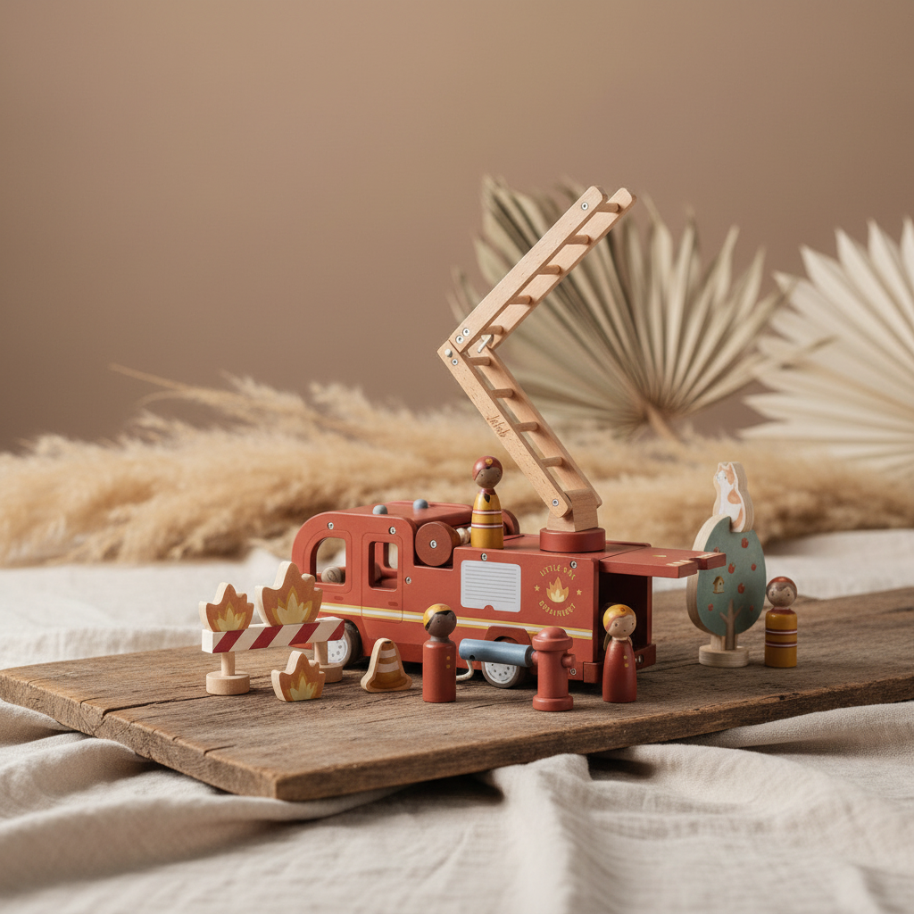 Fire Truck Set | Little Dutch