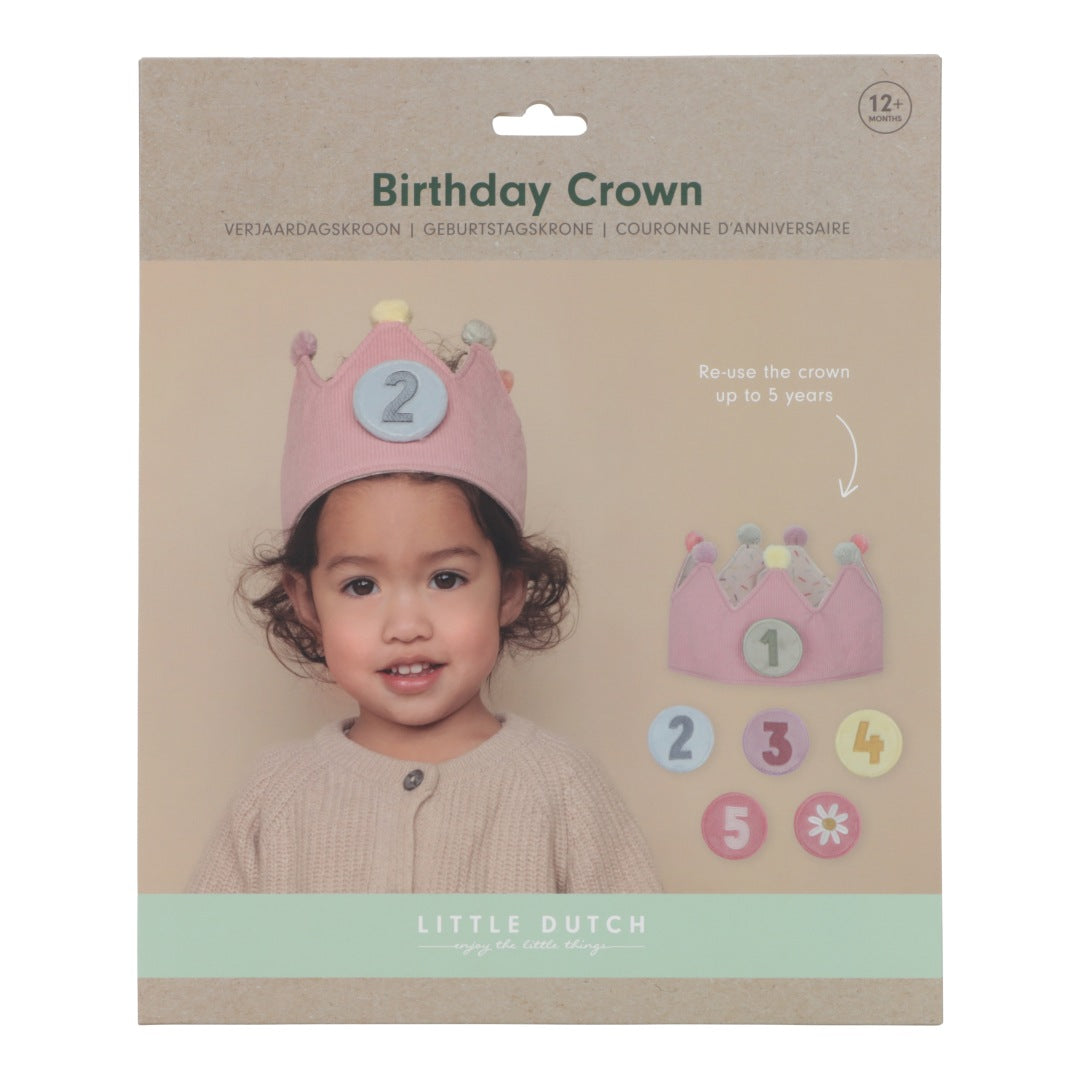 Geburtstagskrone Pink | Little Dutch