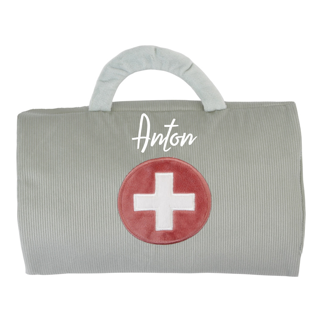 TOP DEAL - Cuddly doll Jim, doctor playset | Little Dutch