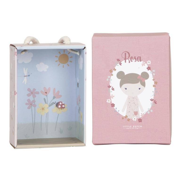 Pink cuddly doll 10 cm | Little Dutch