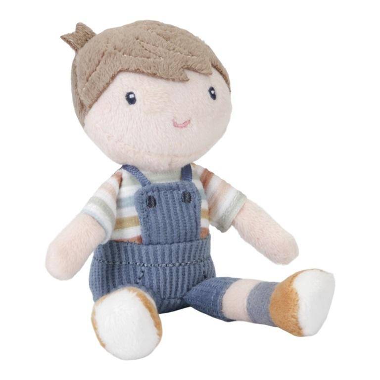 Knuffelpop Jim 10 cm | Little Dutch