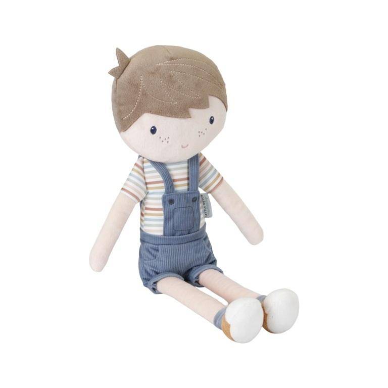 Peluche Jim Vintage Sunny Stripes, 35 cm | Little Dutch