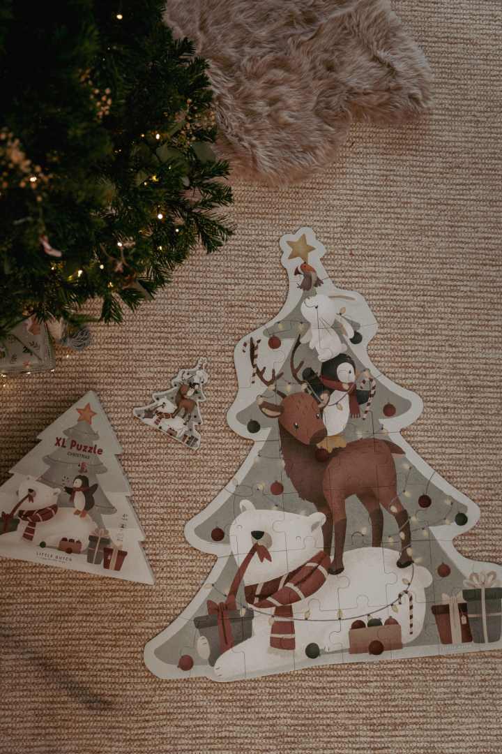 Weihnachtspuzzle XL | Little Dutch