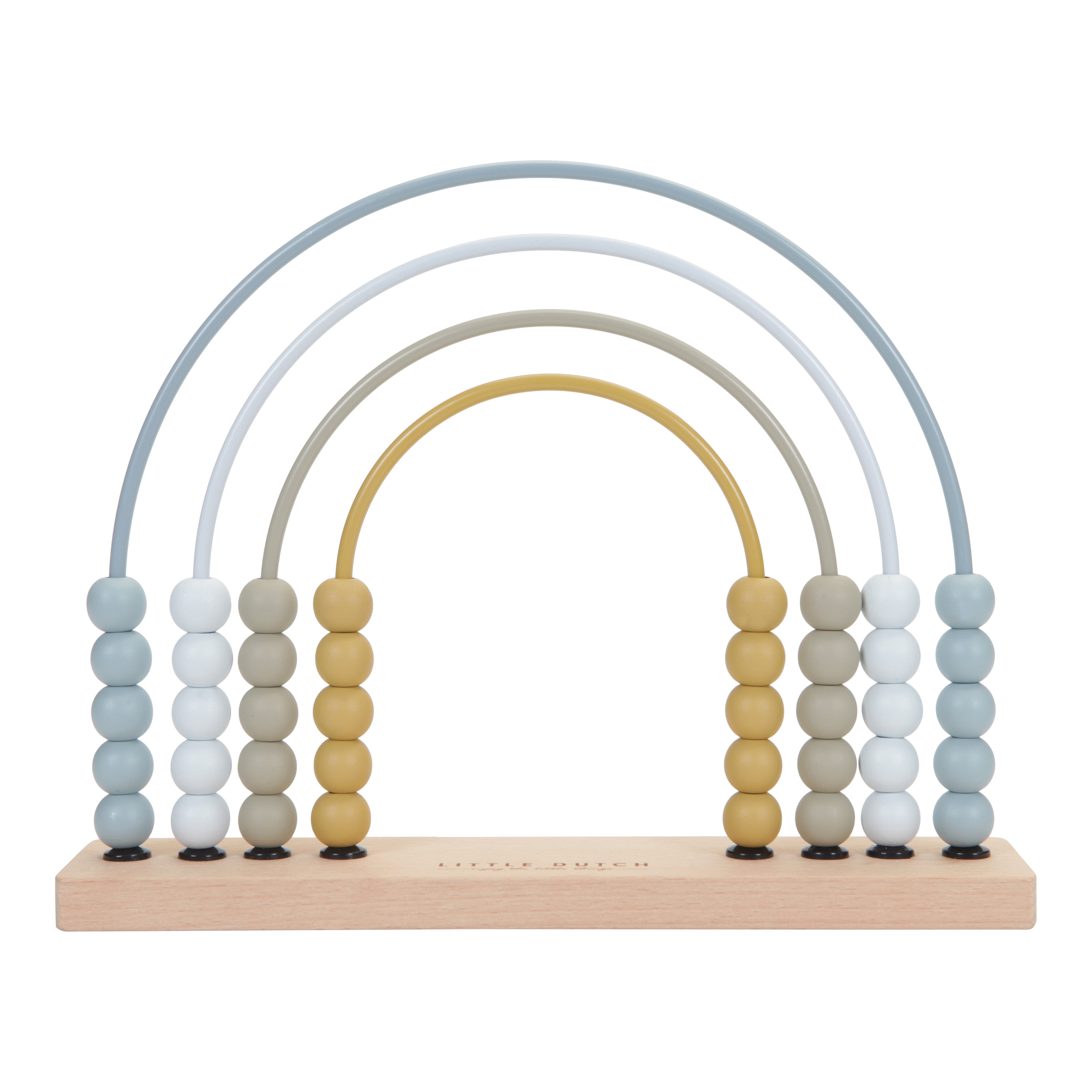 Personalisierter Rechenschieber Regenbogen blau | Little Dutch by Schmatzepuffer®