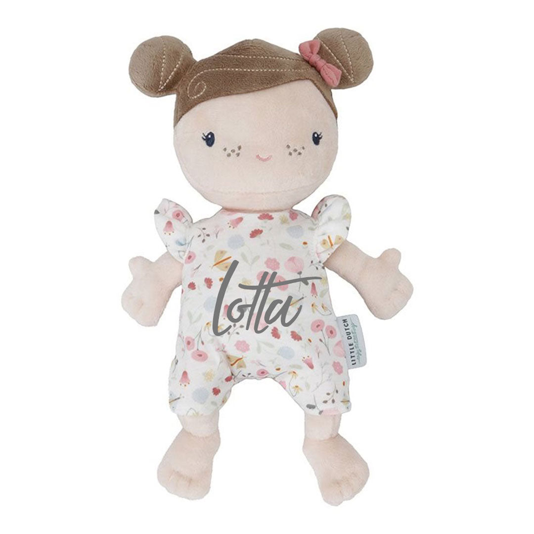 Puppenwagen mit Babypuppe Rosa | Little Dutch