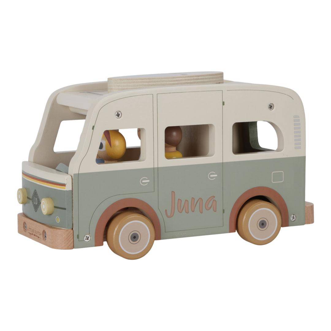 Motorhome Retro Camper with Play Figures | Little Dutch