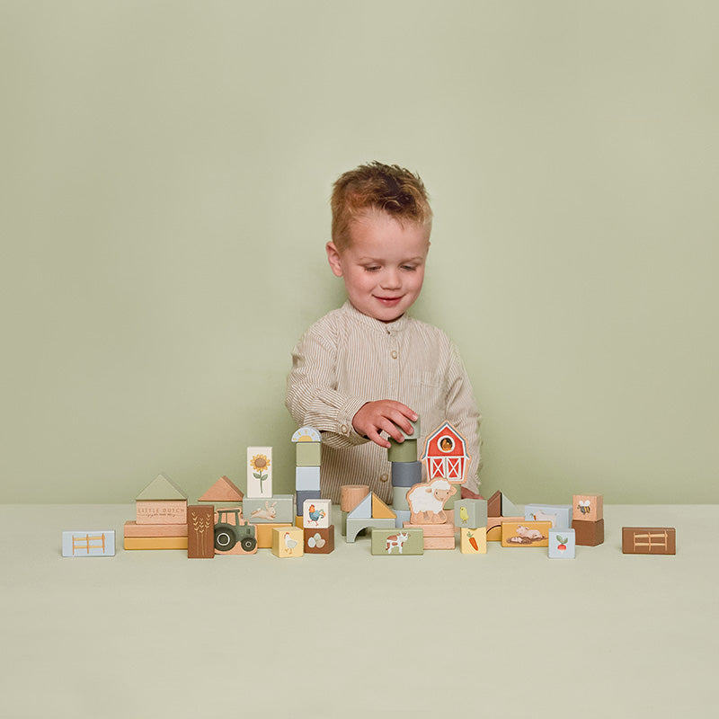 Building blocks Little Farm | Little Dutch