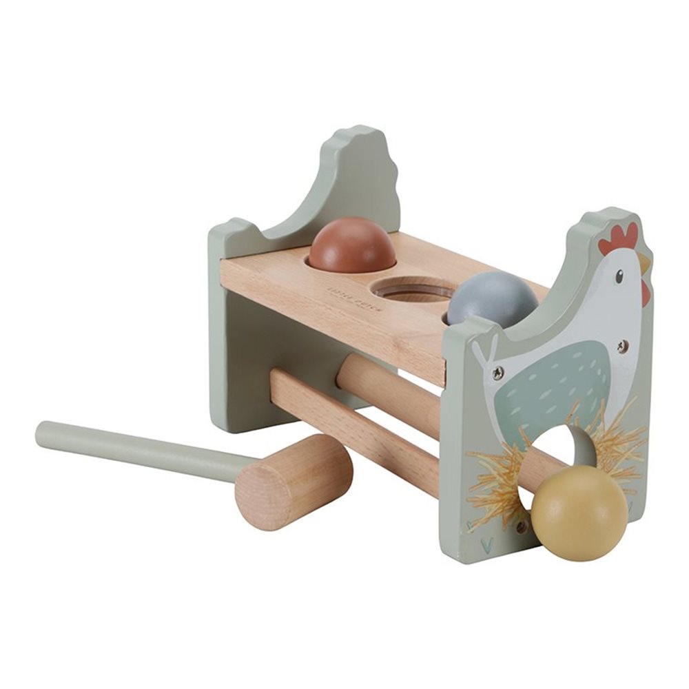 Hammerbank mit Kugeln Little Farm "Zur Taufe" | Little Dutch