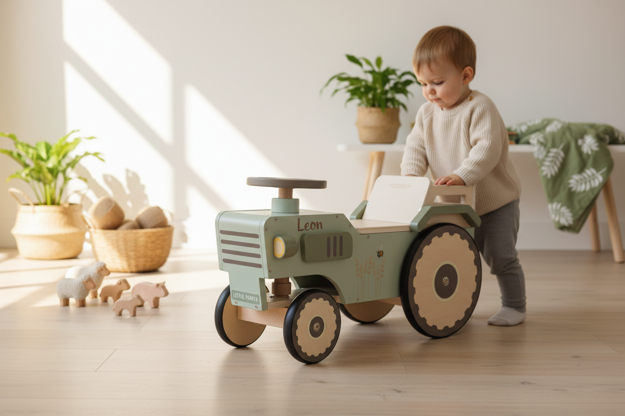 TOPDEAL Walking Tractor Little Farm | Little Dutch