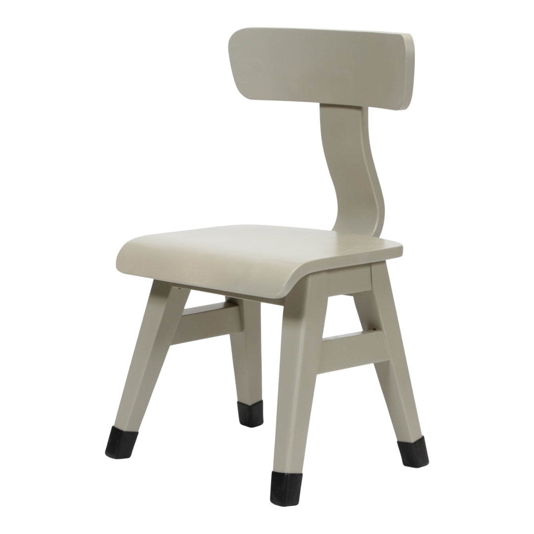 Wooden children's chair, olive | Little Dutch