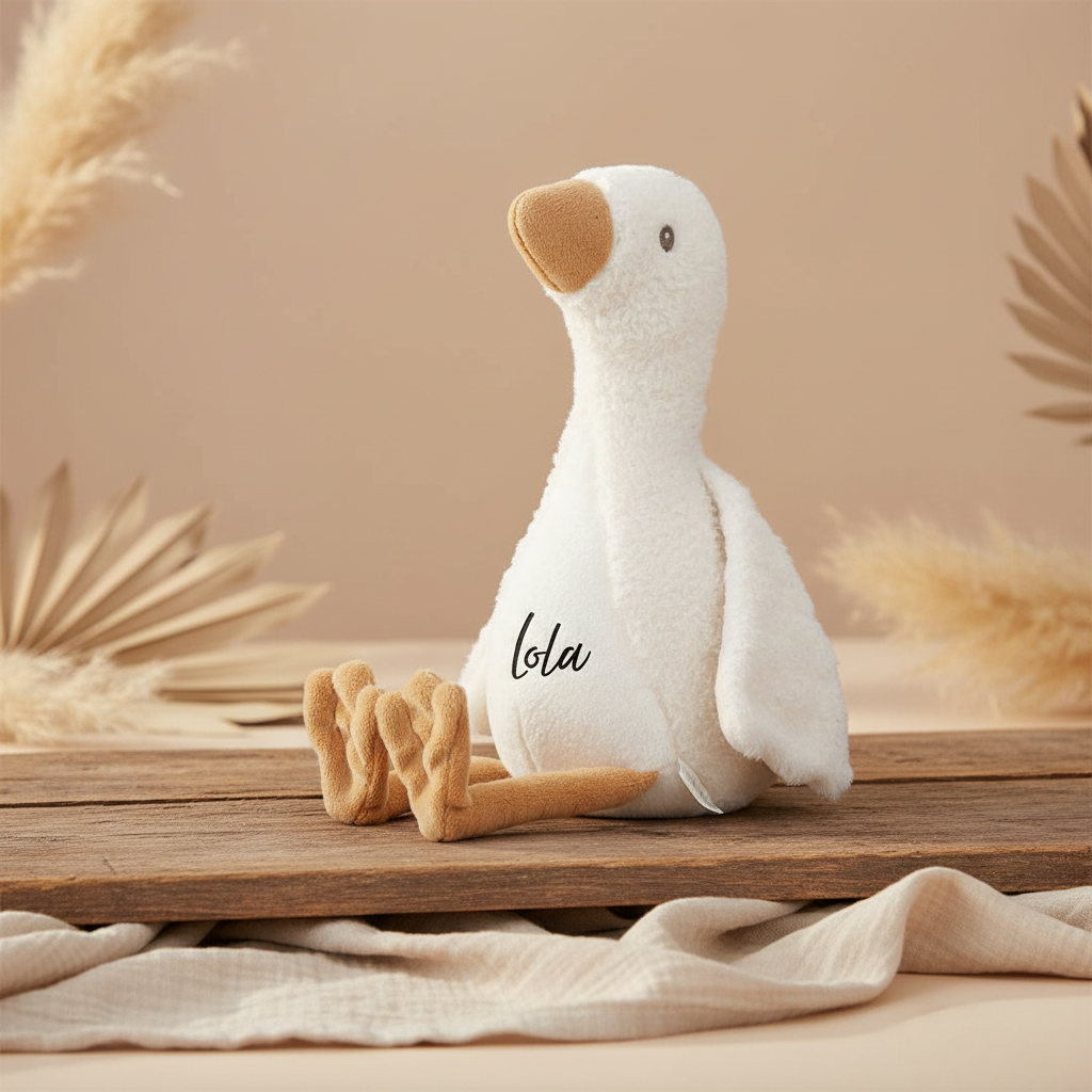 Cuddly toy Little Goose GRS 25cm | Little Dutch