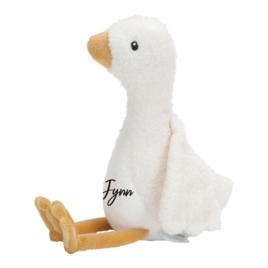 Kuscheltier Little Goose, weiß 20 cm | Little Dutch