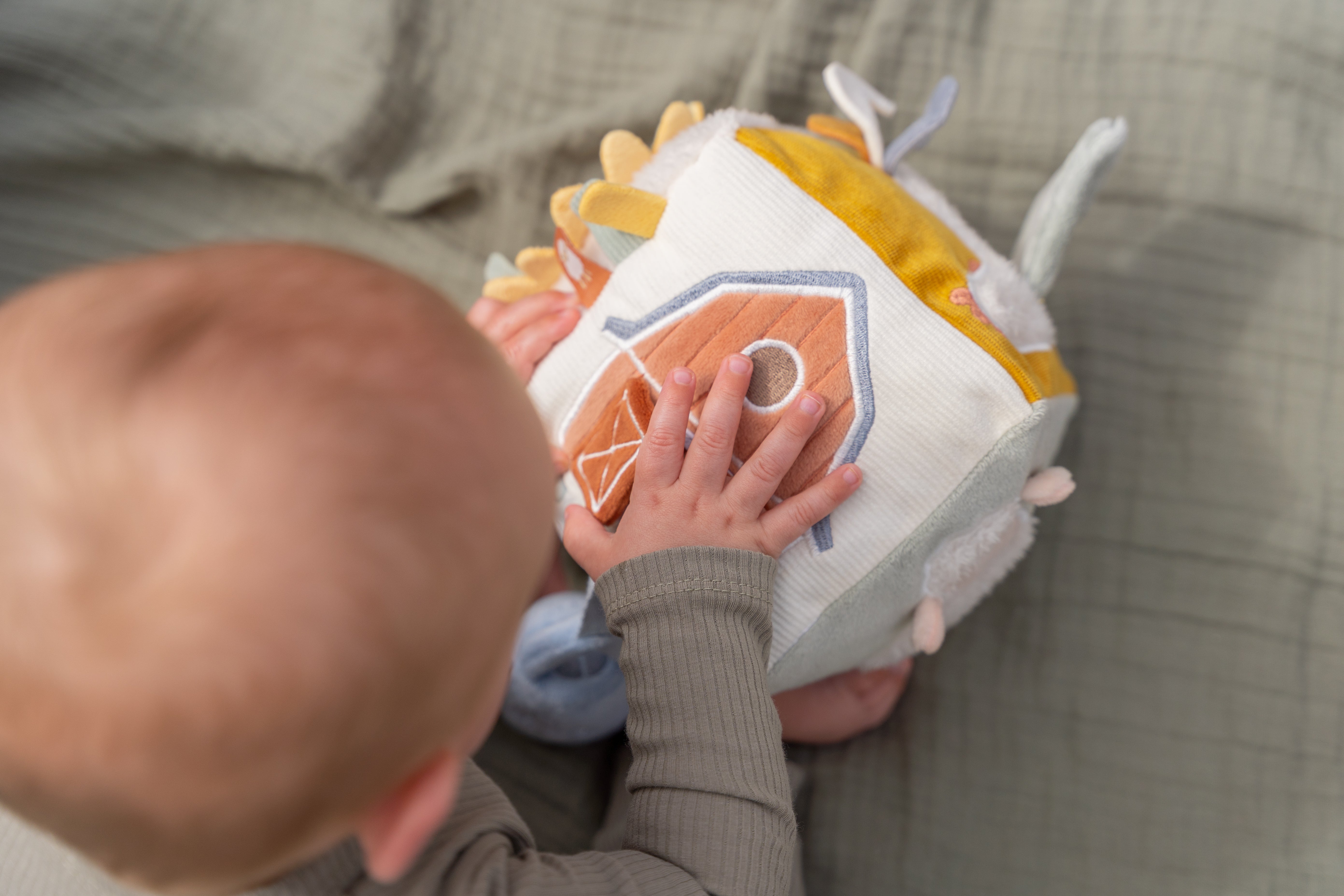 Activity Cube Soft Little Farm | Little Dutch