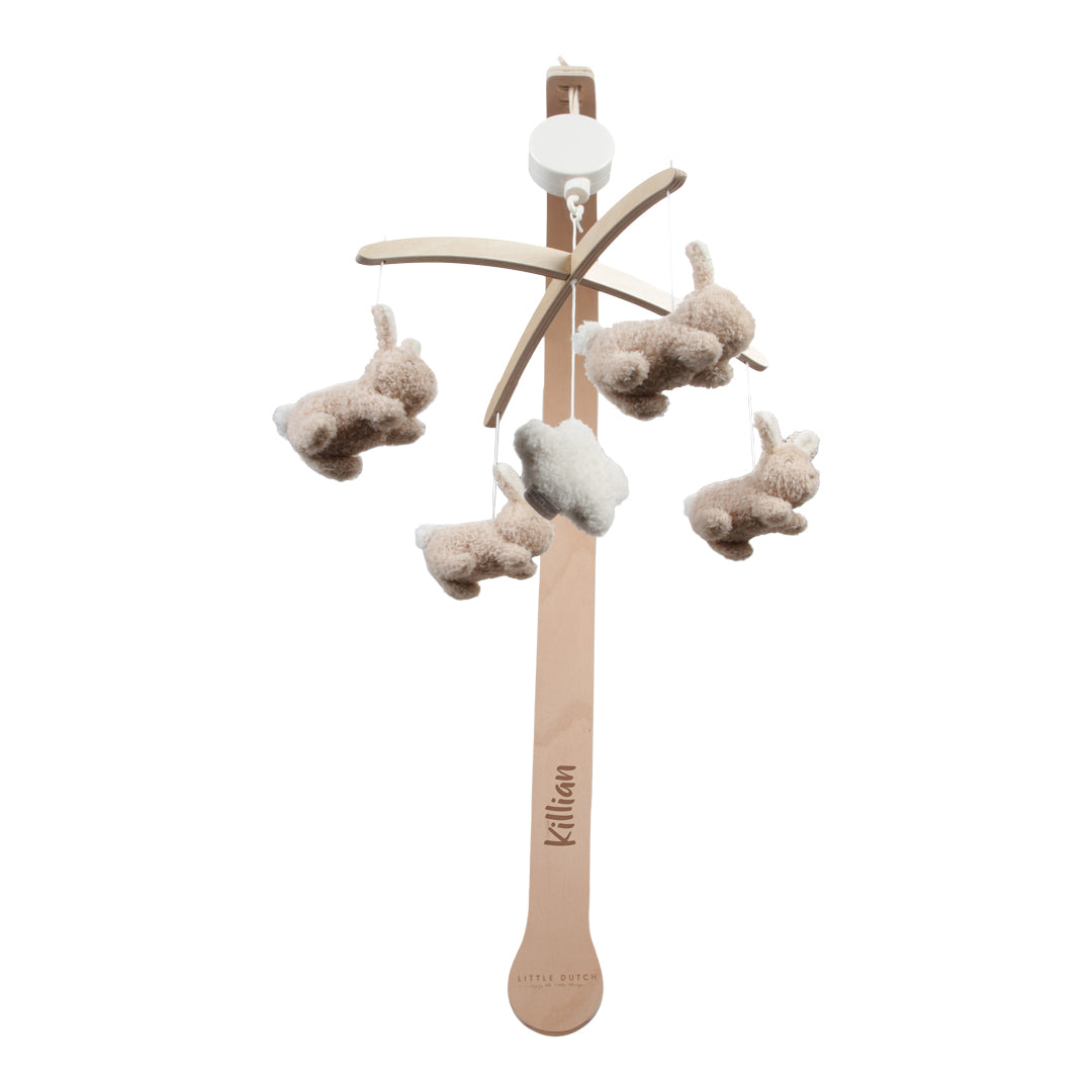 Personalisierbares Musik-Mobile Baby Bunny mit Namen | Little Dutch by Schmatzepuffer®