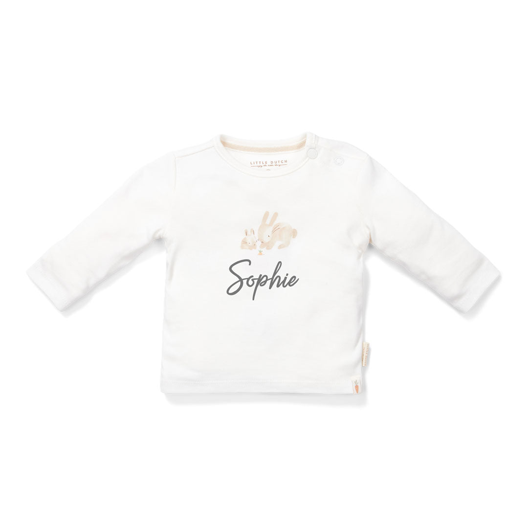 T-shirt langarm Bunnies | Little Dutch