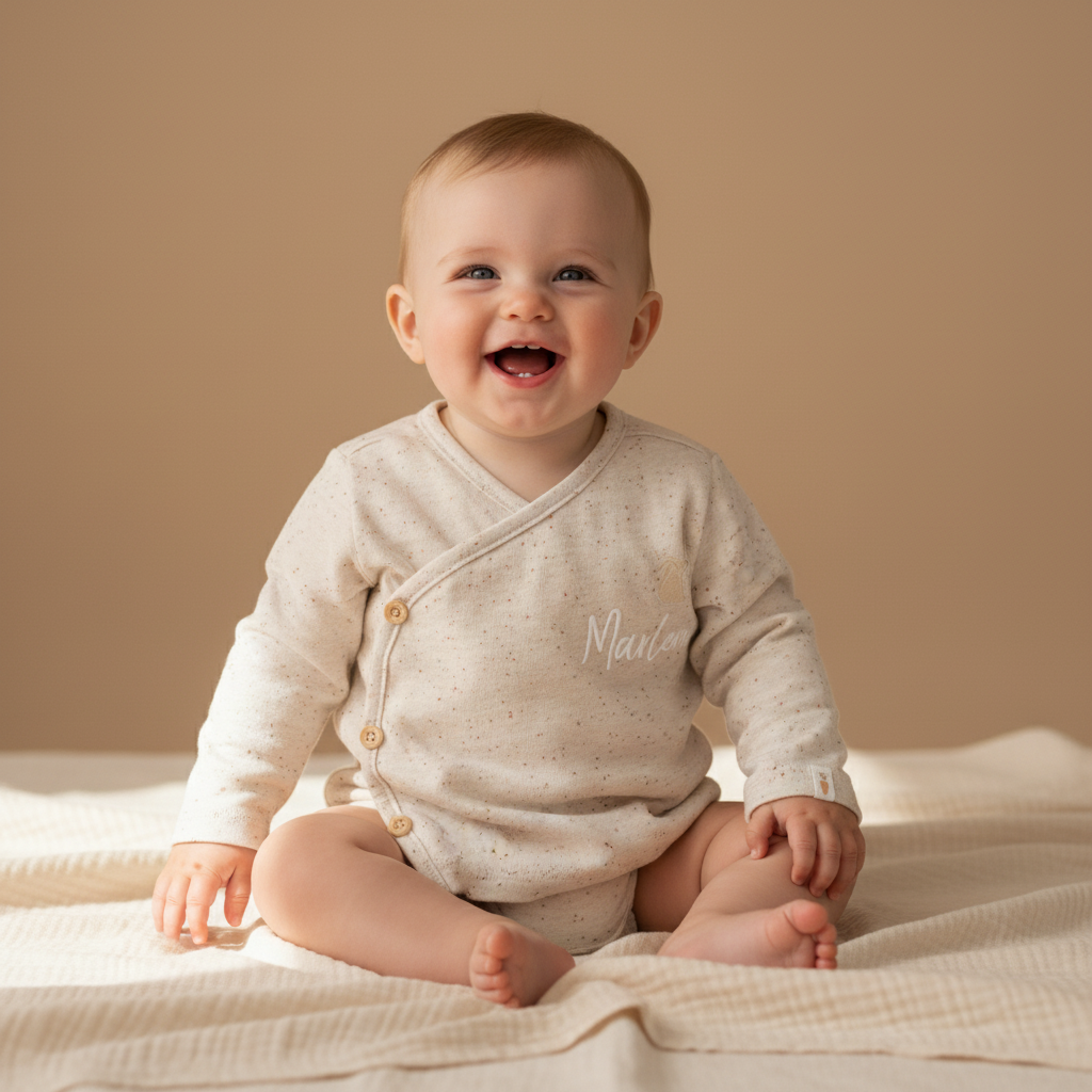 Wrap Jacket Nappy Sand | Little Dutch