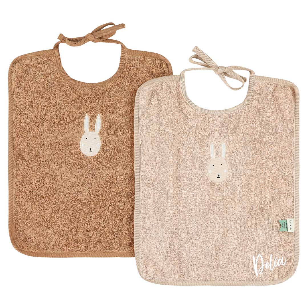 Slabbetje XL 2-pack - Mevrouw Konijn | Trixie