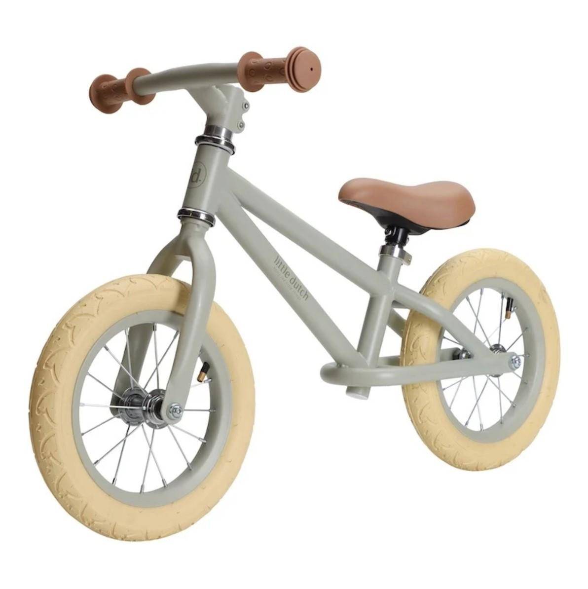 Loopfiets - matgroen | Little Dutch