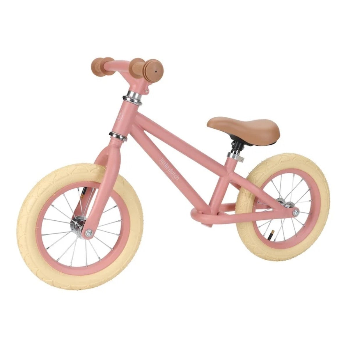 Loopfiets - mat roze | Little Dutch