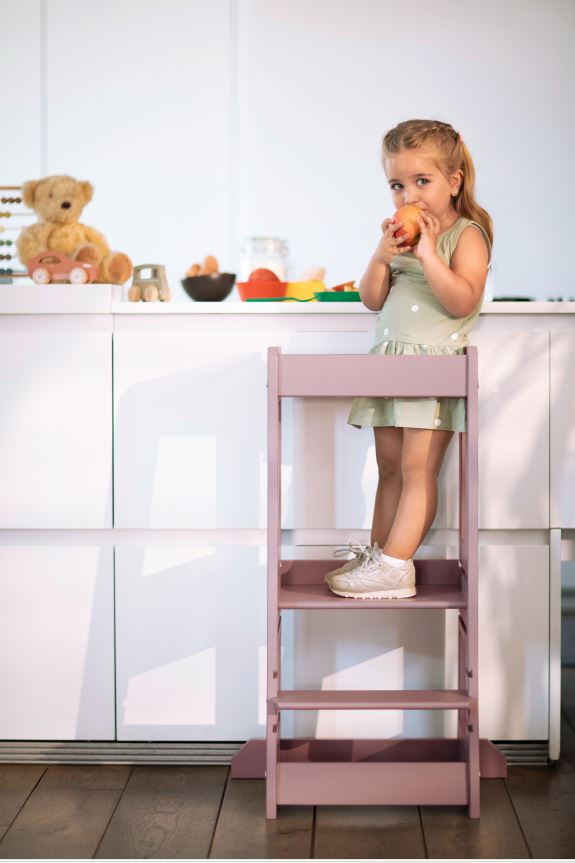 Learning tower Felix - Learning Tower - Oriental Rose | Tissi® by Schmatzepuffer®