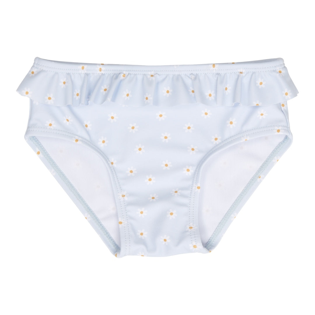 Geplooide zwembroek, Madeliefjesblauw | Little Dutch