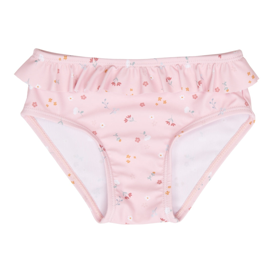 Badehose mit Rüschen, Little Pink Flowers | Little Dutch