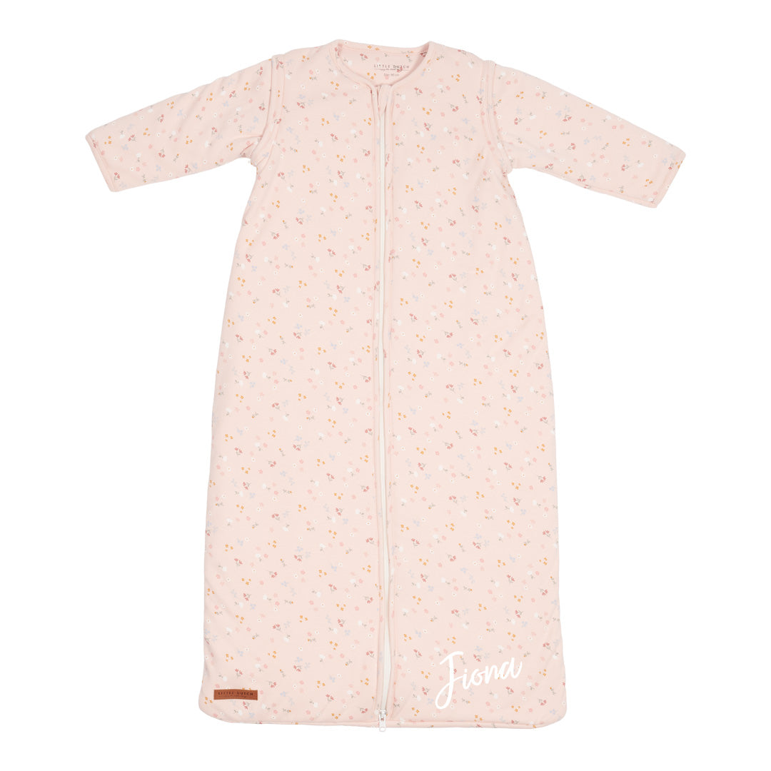 Sleeping bag winter 70 cm Little Pink Flowers, pink | Little Dutch