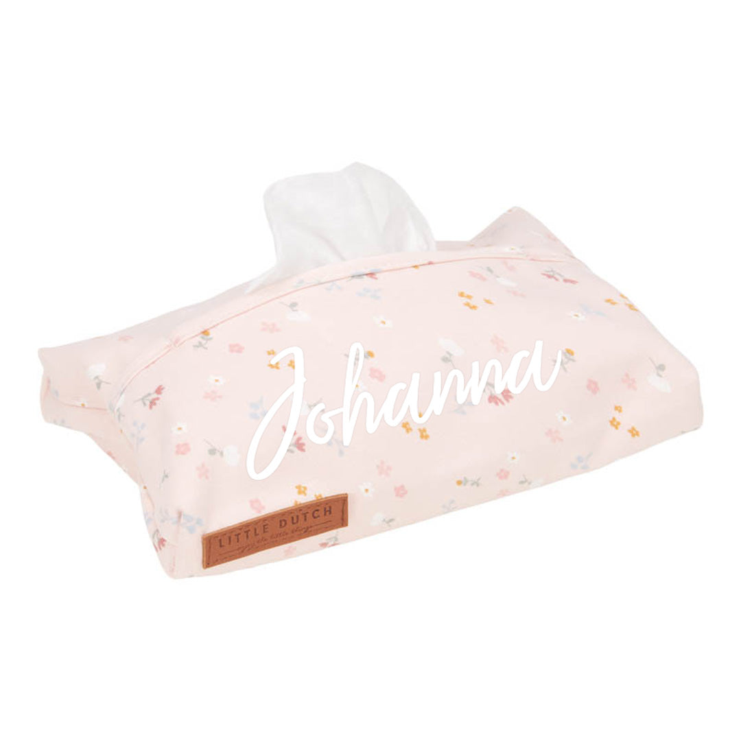 Little Dutch Wet Wipe Cover Little Pink Flowers