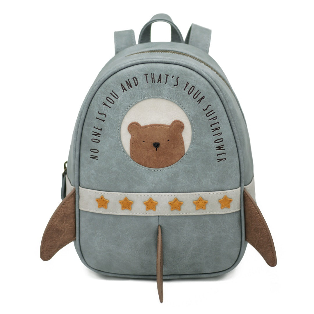 Backpack Rocket Cooper large, blue | Little Who