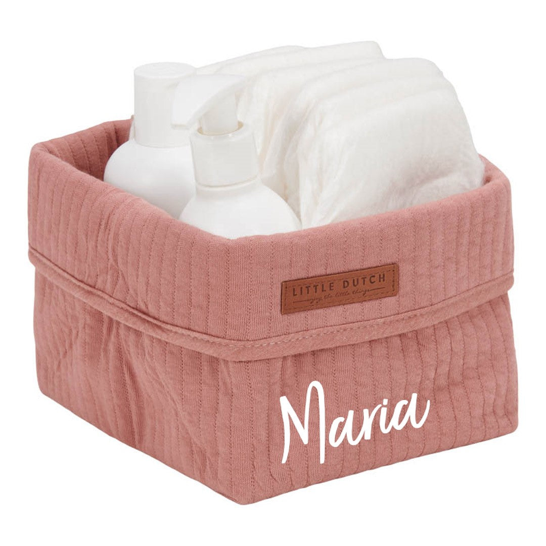 Pflegekörbchen Pure Pink Blush, klein | Little Dutch