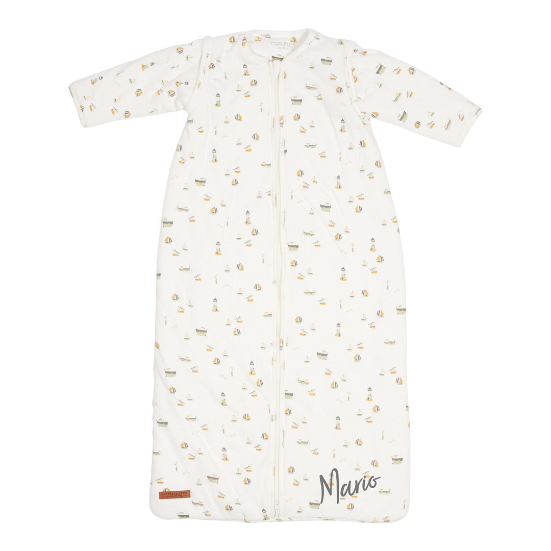 Schlafsack Winter 90 cm Sailors Bay, weiß | Little Dutch