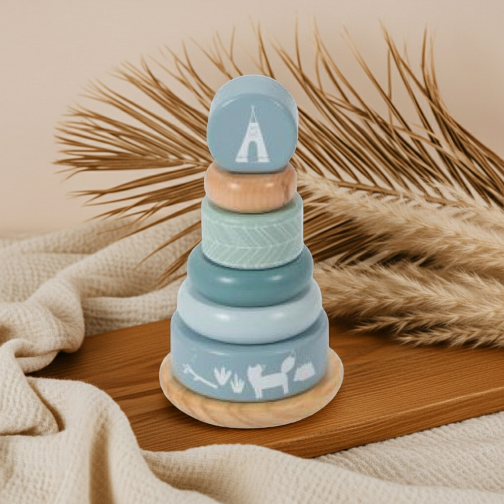 Stapelturm Adventure blue - doppelseitig | Little Dutch