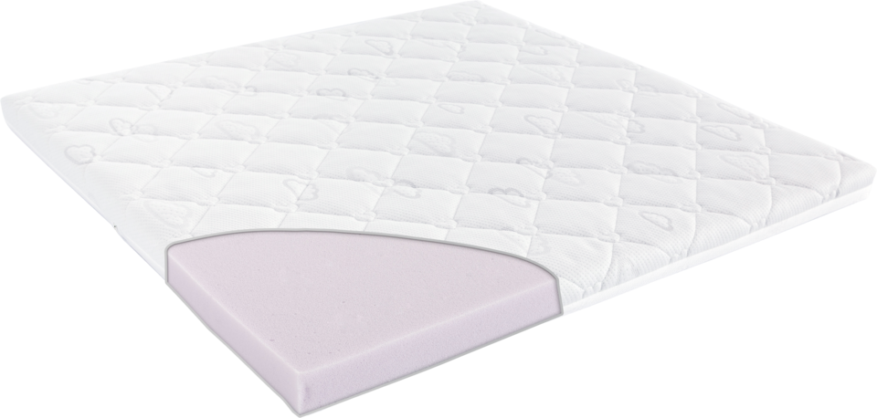 Running mattress for Moritz, white | tissi