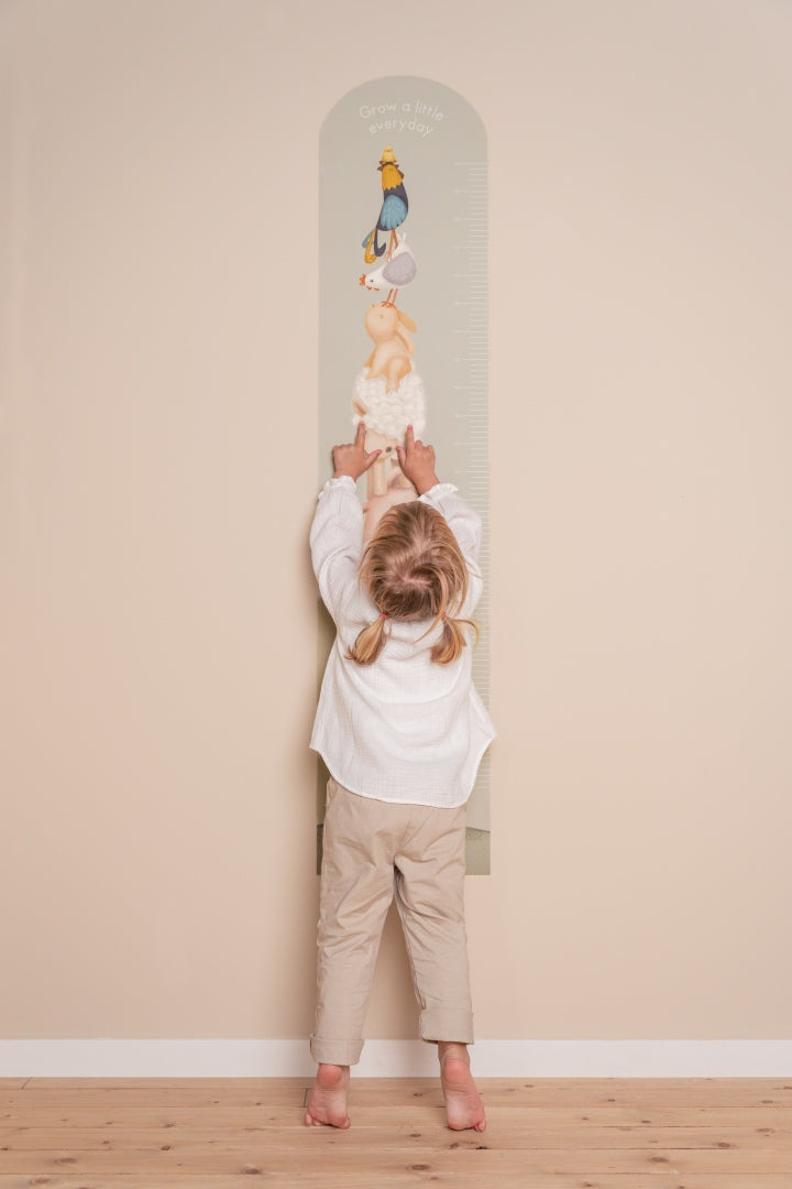 Height chart wall sticker Little Farm | Little Dutch