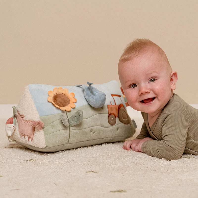 Motorik Kissen Aktivitäten Dreieck Little Farm | Little Dutch